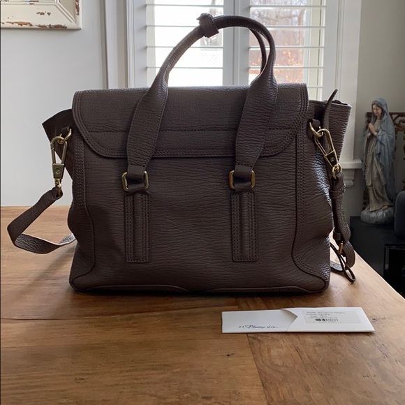 3.1 Phillip Lim Pashli medium satchel taupe - Picture 4 of 8